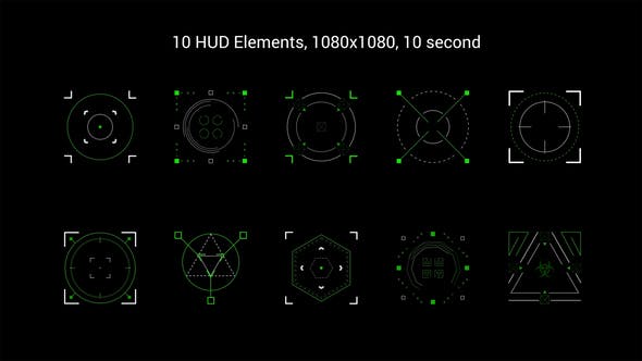 Videohive HUD Pack - Target 35237906