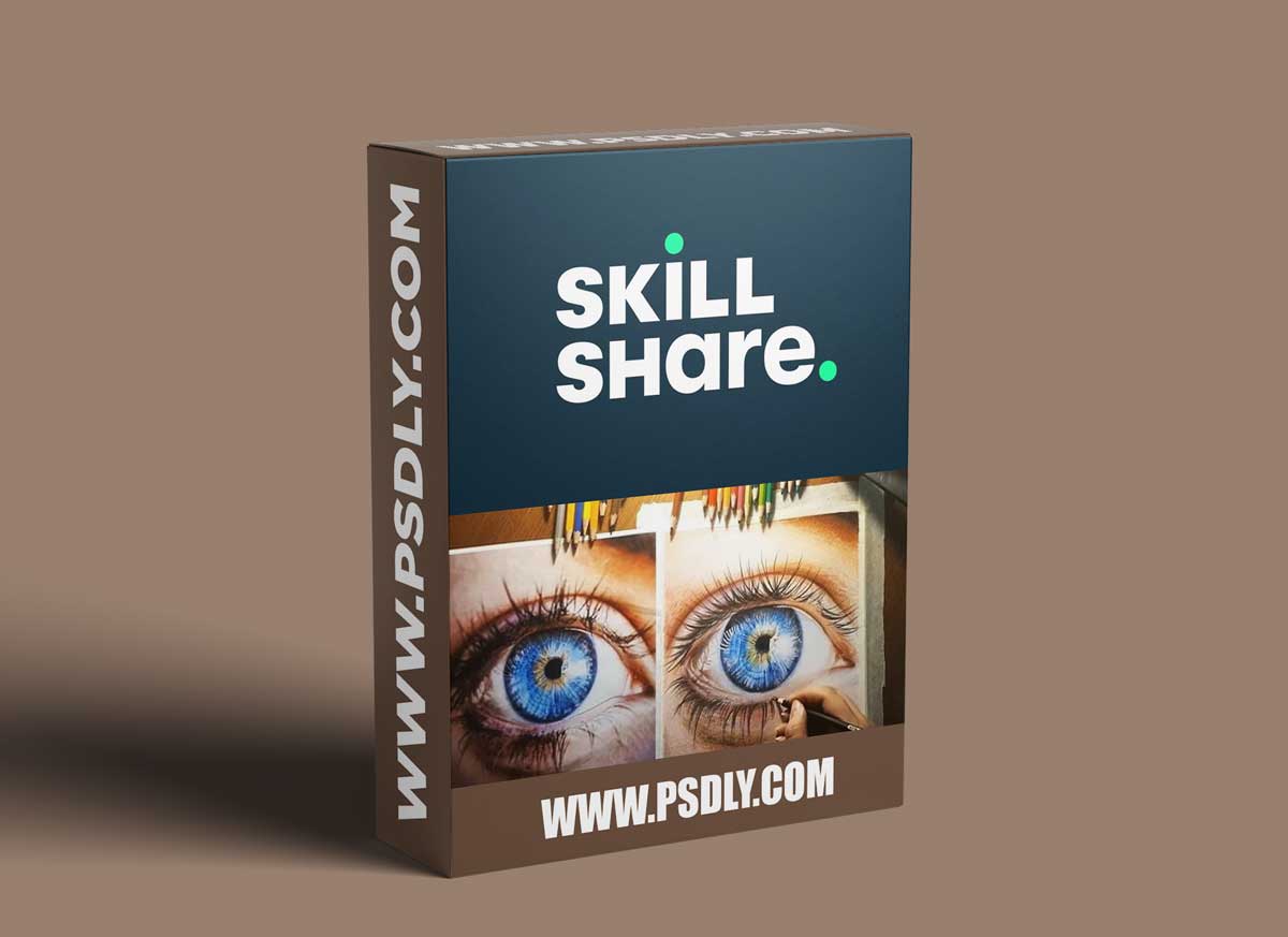 How to Draw Face Components with Colored Pencils