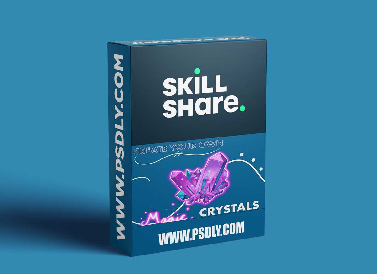 How to Paint MAGIC CRYSTALS in Procreate!