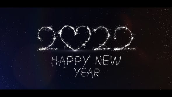 Videohive Sparkler Christmas Card 35220975