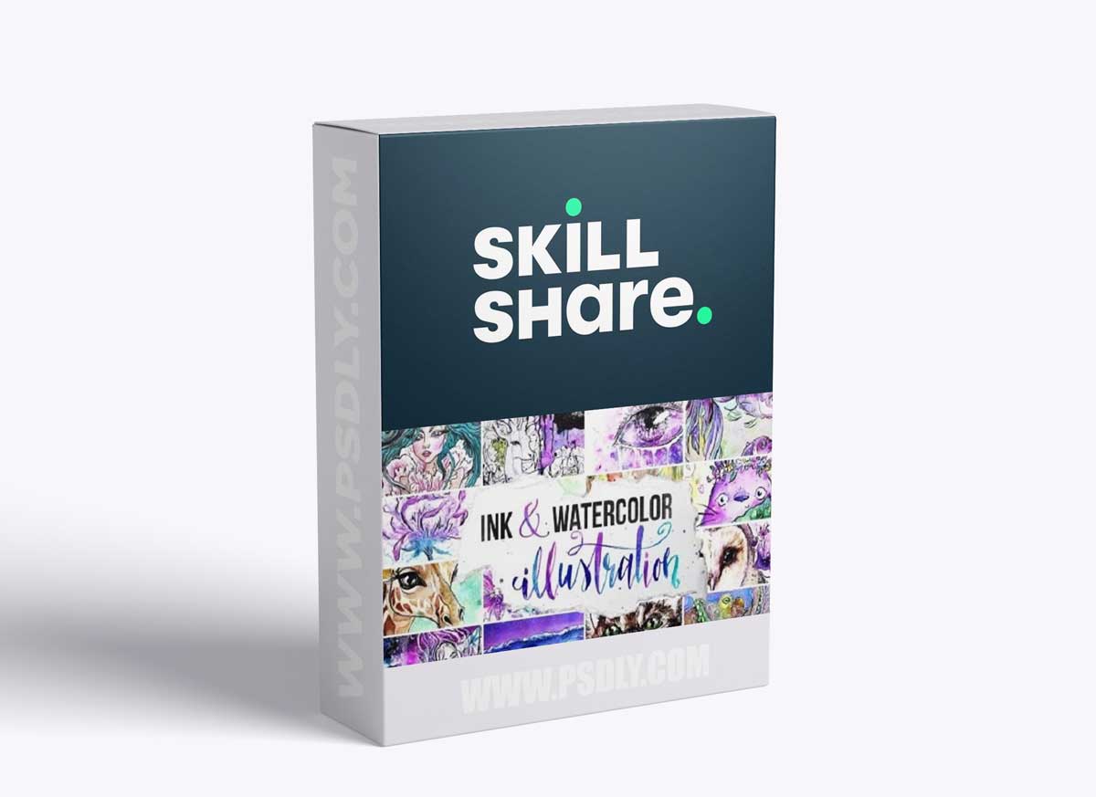 Ink & Watercolor Illustration: Learn Simple & Magical Techniques & Find Your Style