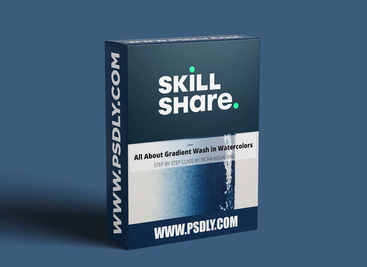 Learn To Paint a Loose Forest Lake Reflection Using Gradient Wash