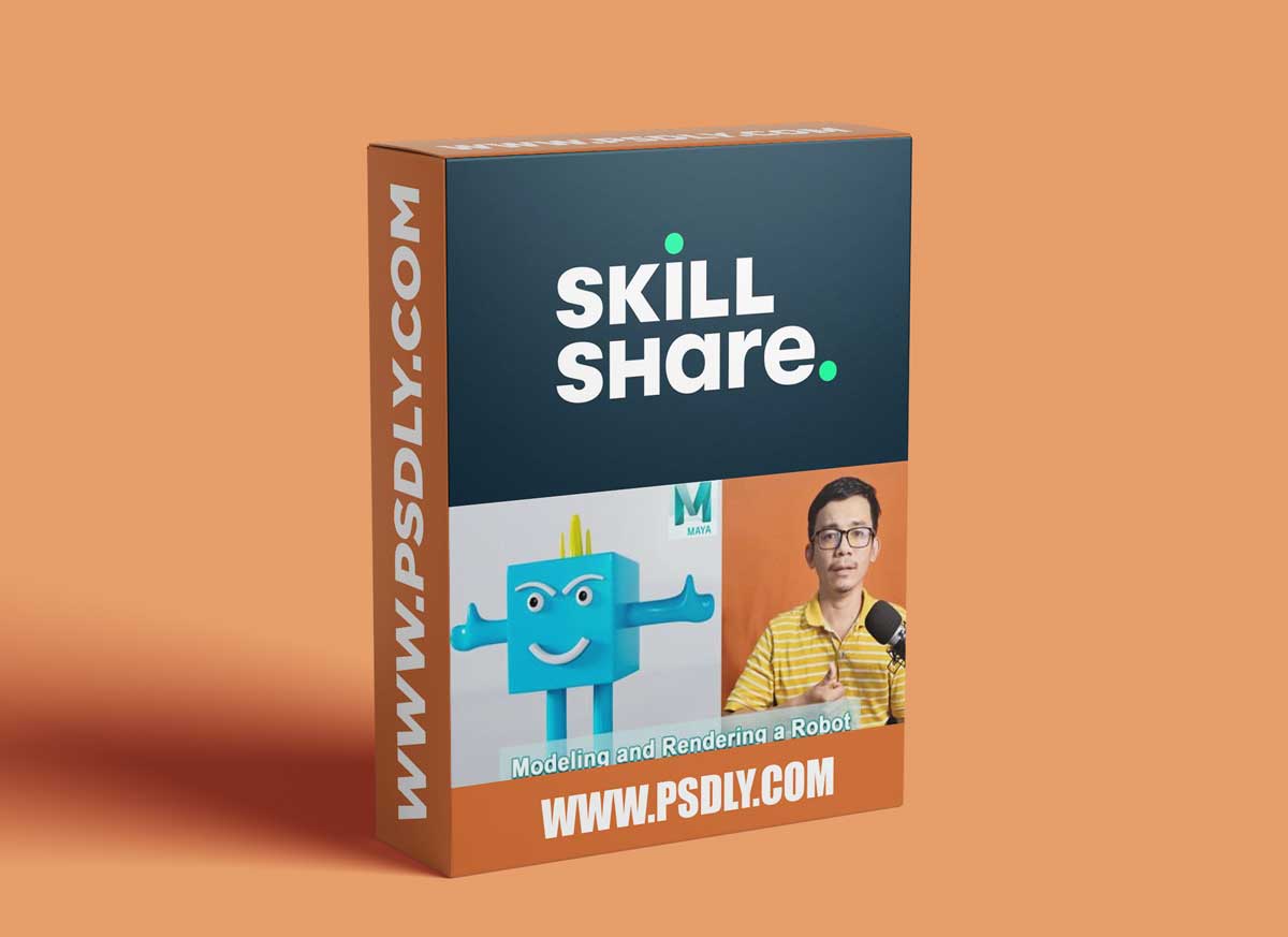 Modeling and Rendering a Robots in Maya 2022