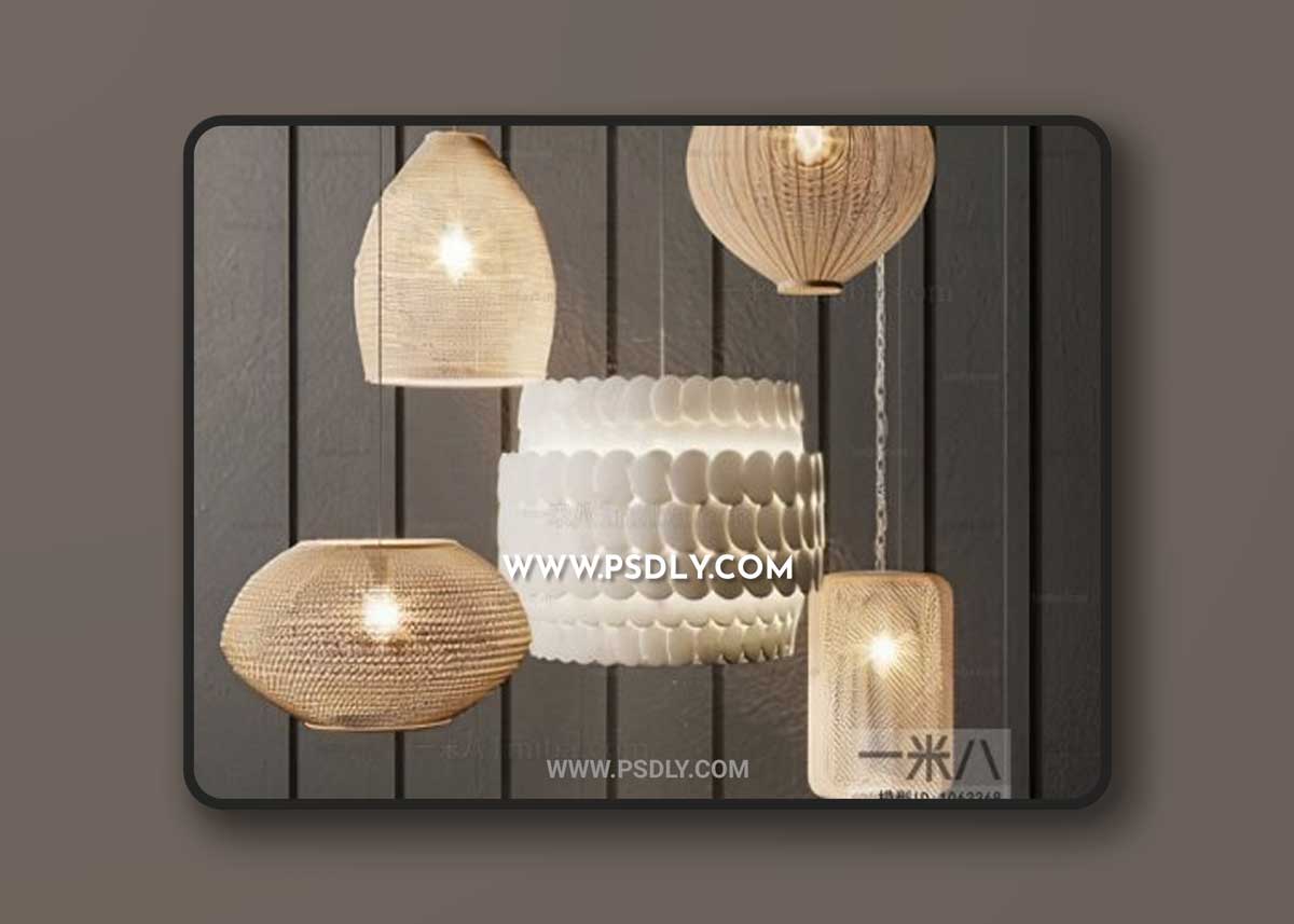 Modern Chandelier 38354 3D Models