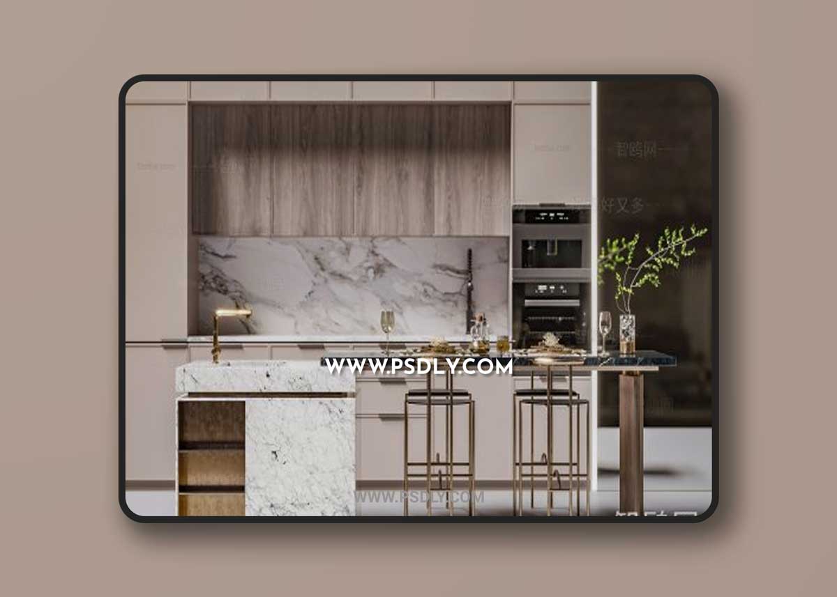 Modern Kitchen 1113630 3D Models