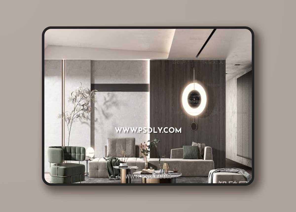 Modern living room 831680 3D Models