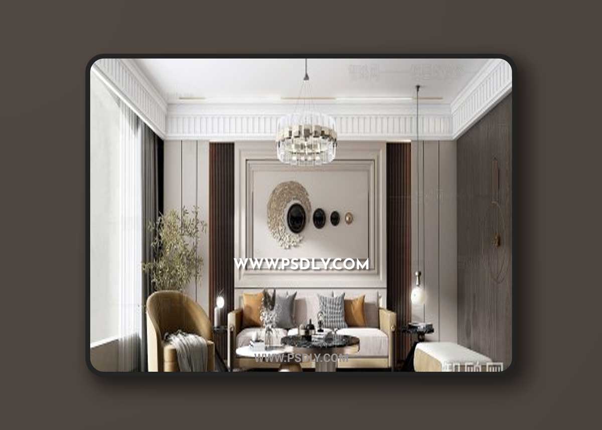 Modern living room 847629 3D Models