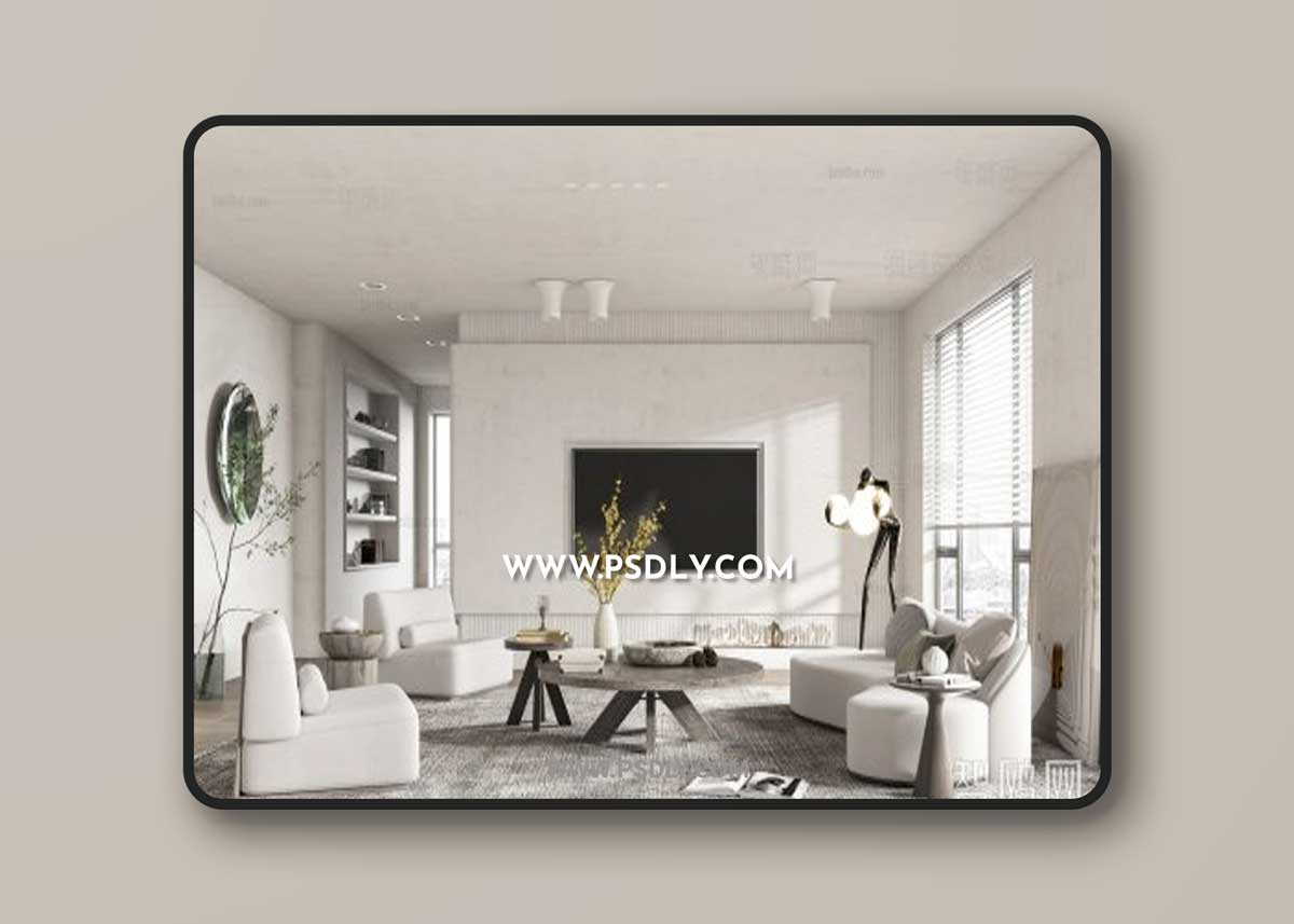 Modern living room 932637 3D Models