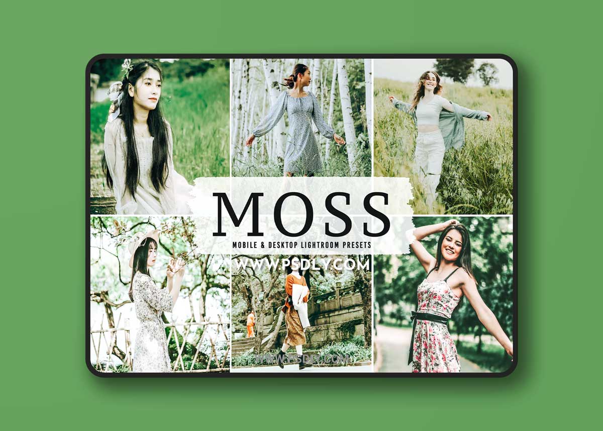 Moss Mobile & Desktop Lightroom Presets