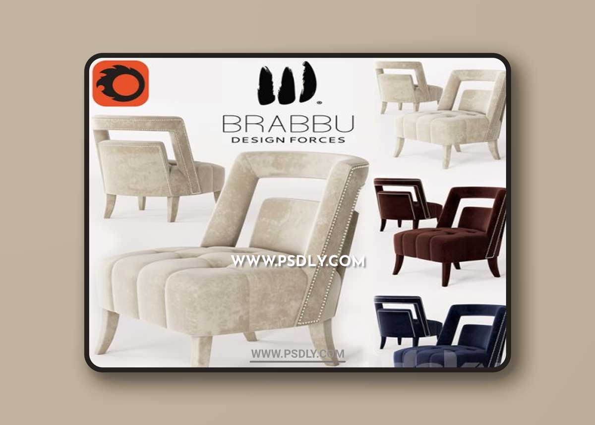 NAJ ARMCHAIR 3D Model