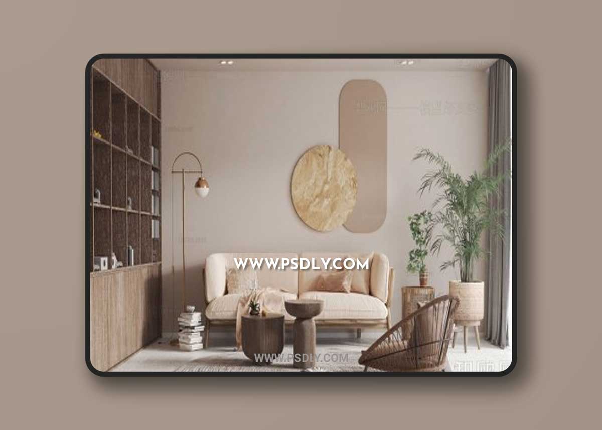 Nordic living room 1141868 3D ModelsNordic living room 1141868 3D Models