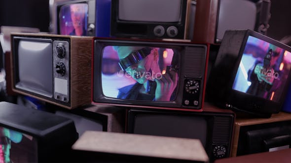 Videohive Old TVs Opener 35314701