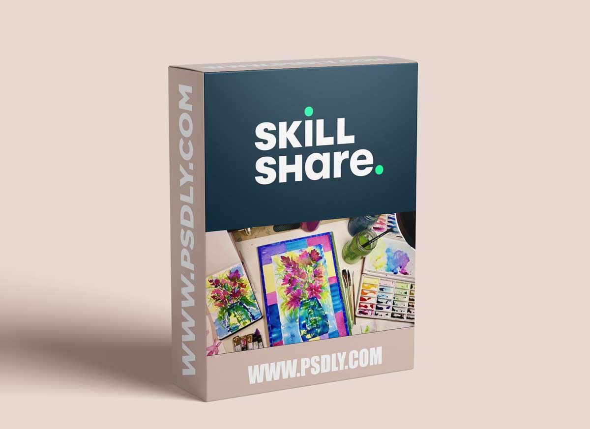 Painting Intuitive Loose Watercolor Flowers