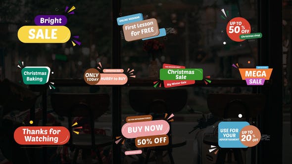 Videohive Christmas Mega Sale Titles || After Effects 35244898