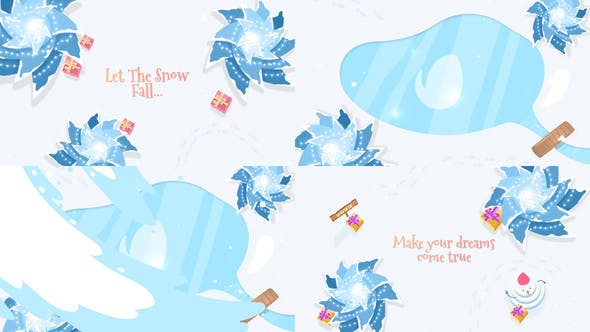 Videohive Xmas Wishes || After Effects 35289564