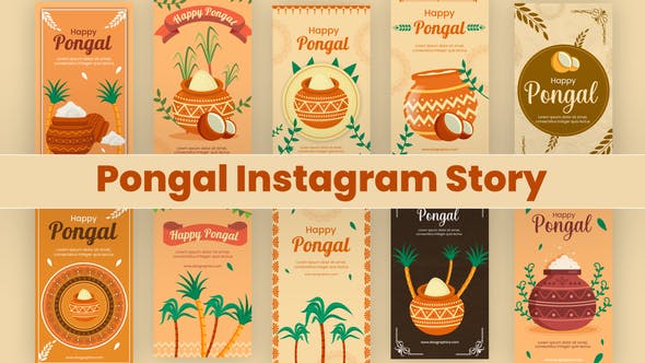 Pongal Instagram Stroy Pack