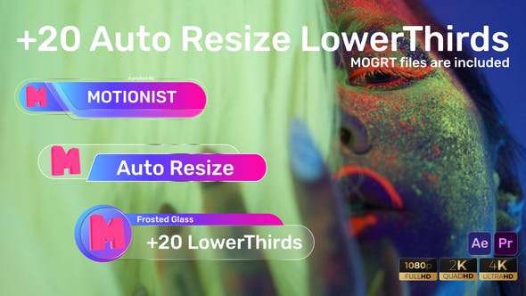 Videohive Lowerthird | Frosted Glass 29453450