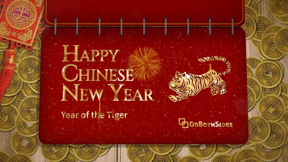 Videohive Chinese New Year Booklet Opener 35335963