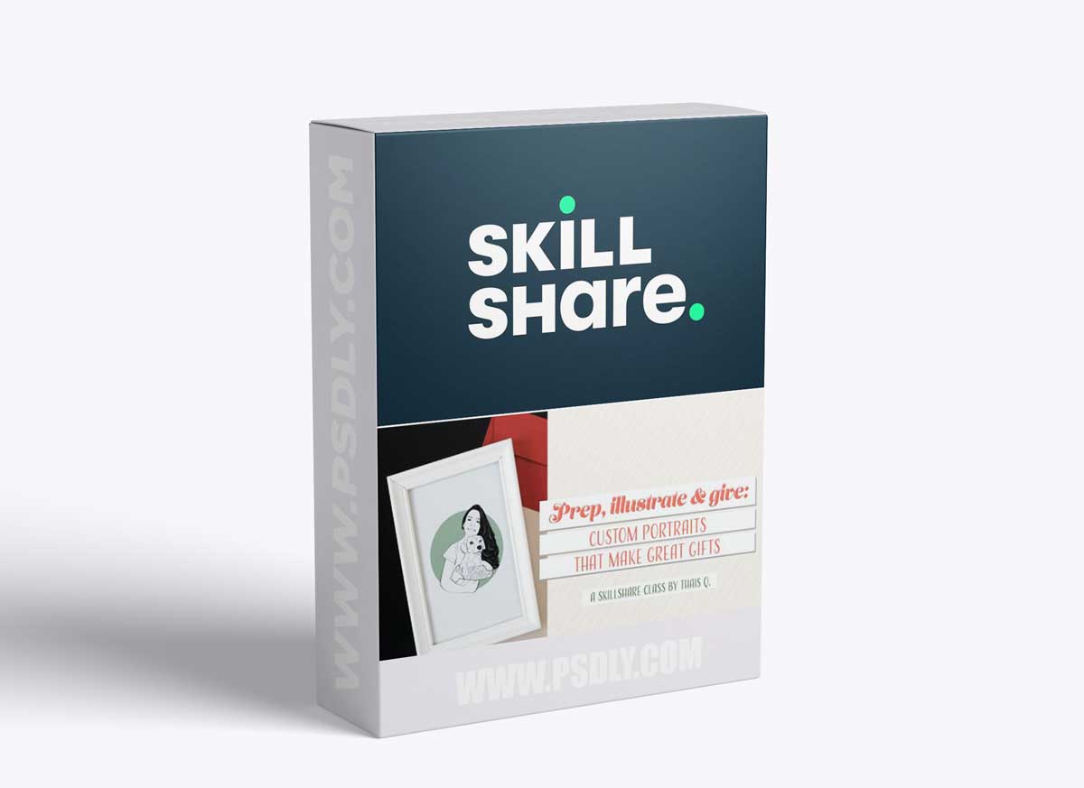 Prep, illustrate & give: Custom portraits that make great gifts