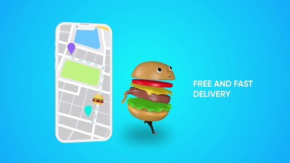 Videohive Food Delivery 34448029