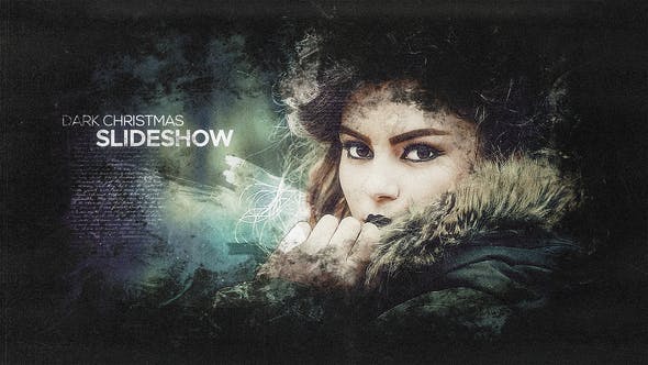 Videohive Dark Christmas Slideshow 35301255