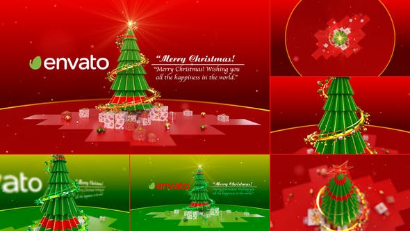 Videohive Christmas Title Opener 35177359