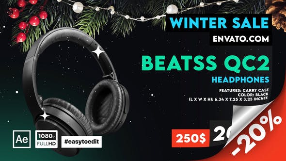 Videohive Christmas Sale Retail Promo 35116859