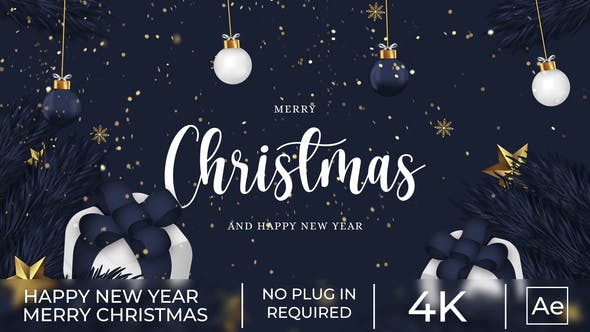 Videohive Merry Christmas and Happy New Year 35154337