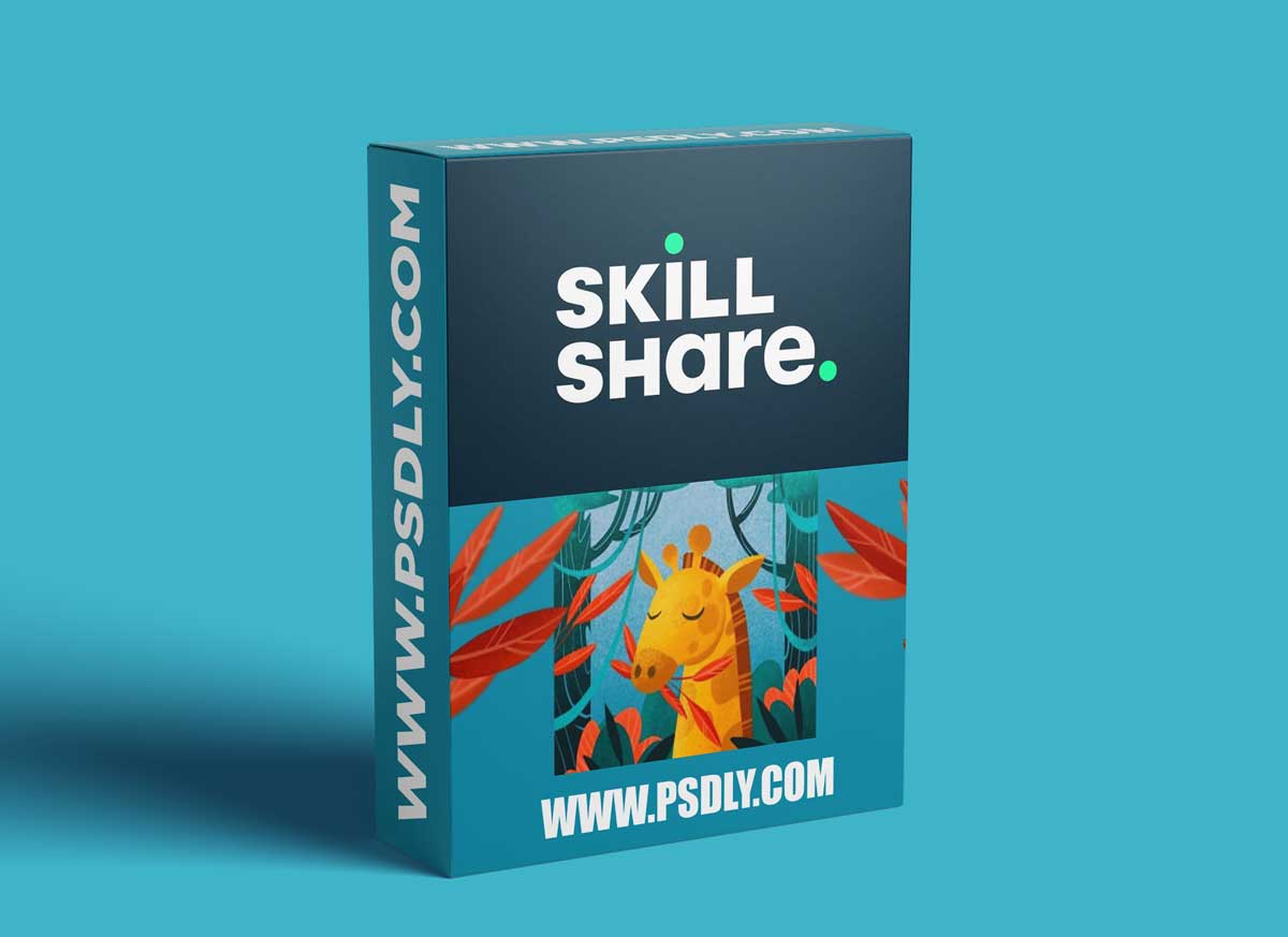 Procreate Jungle Vibes - Beautiful Giraffe in The Wild TWO FREE BRUSHES