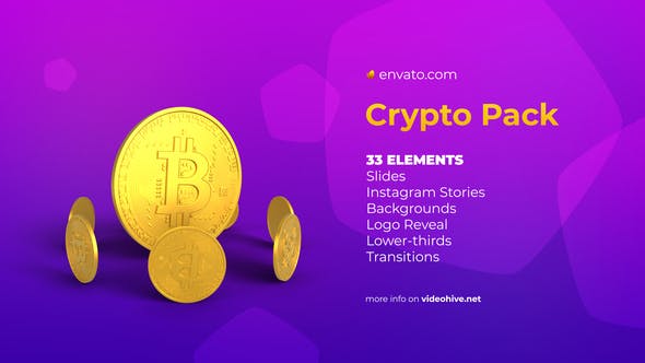 Videohive Crypto Pack - Bitcoin 35145560