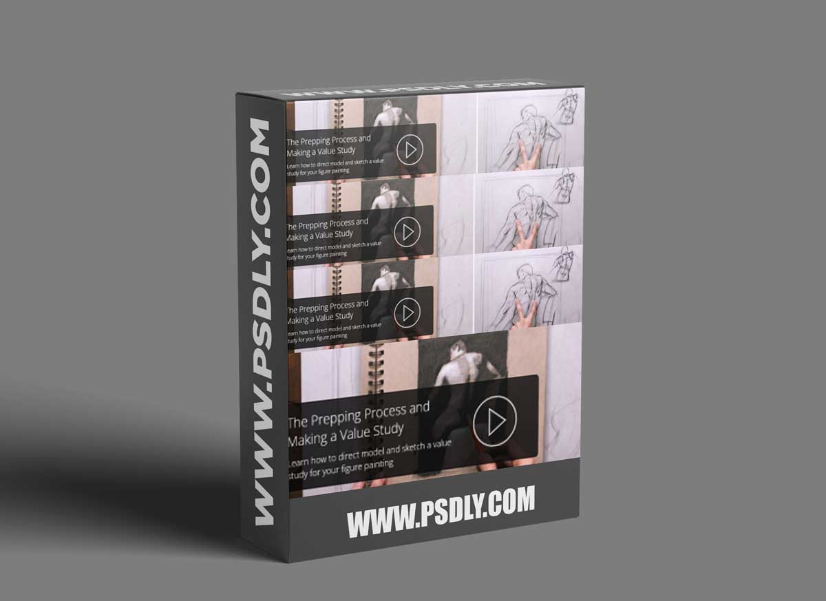 Setting Up a Male Model and Creating Preliminary Sketches with Joseph Todorovitch