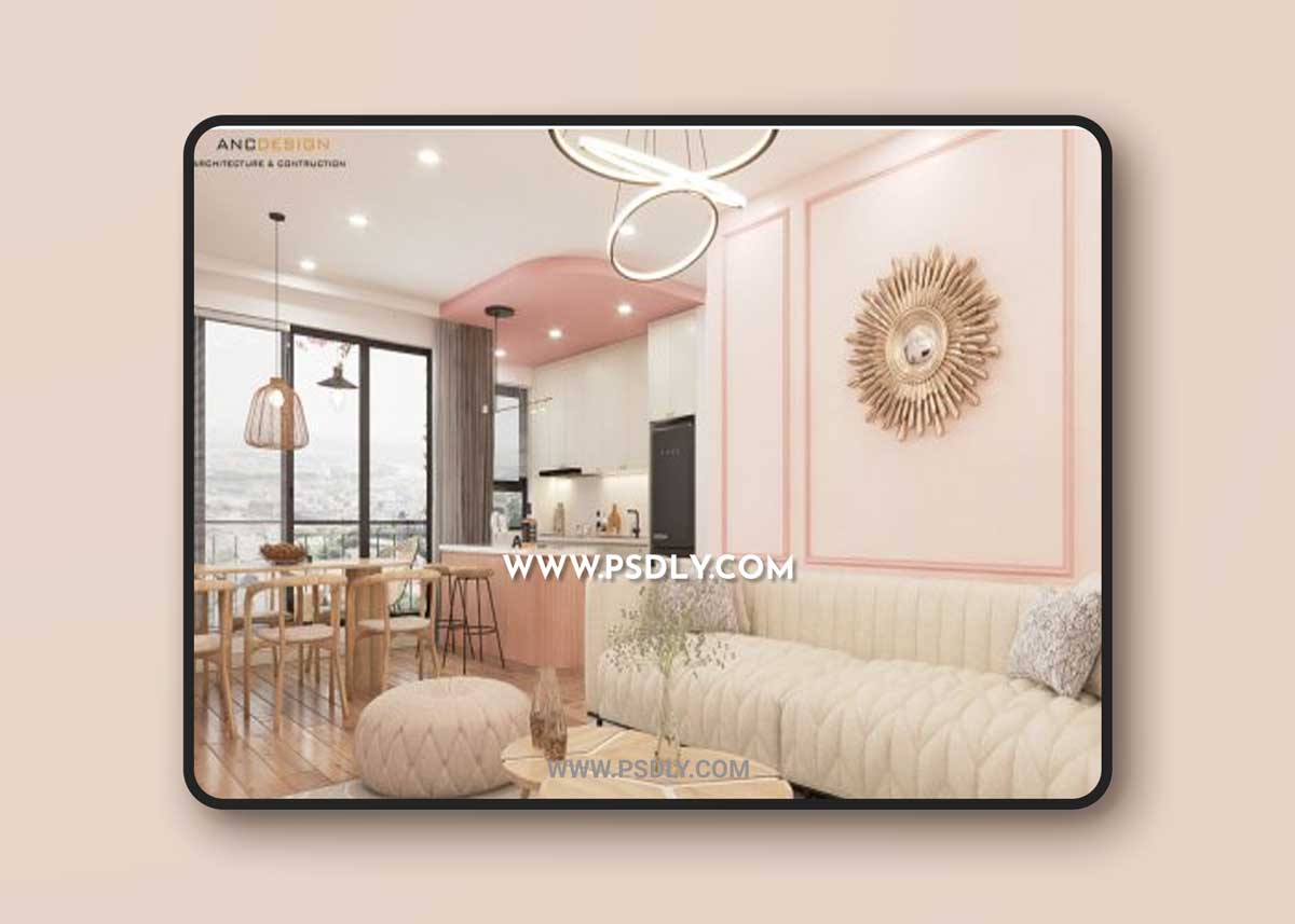 Sketchup Apartment Interior By Tien Dang 3D Models