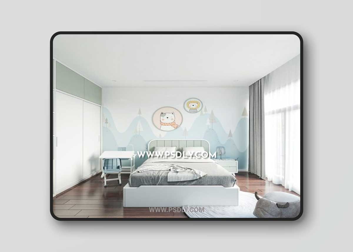 Sketchup Bedroom Interior by Ha Anh 3D Models