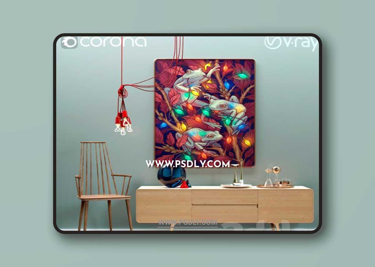 Small decorative set 3D Model