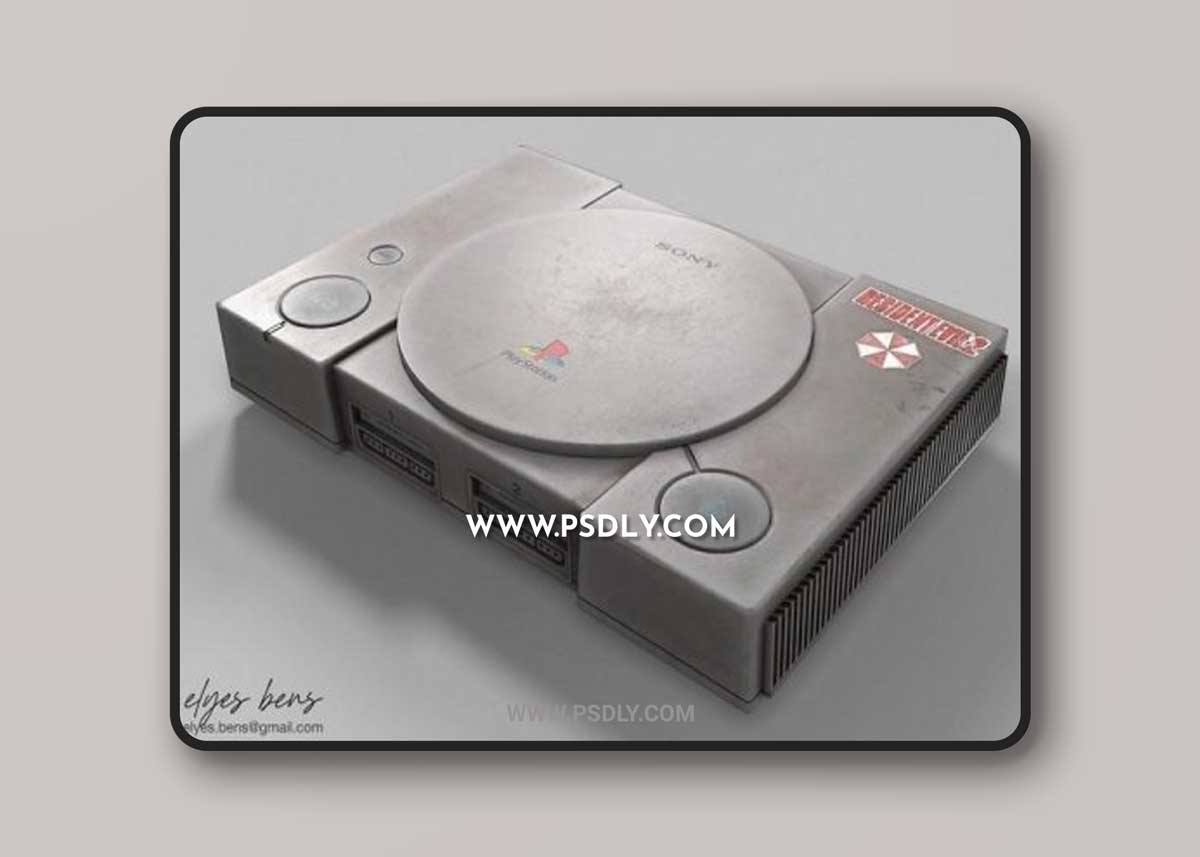 Sony Playstation 1 3D Models