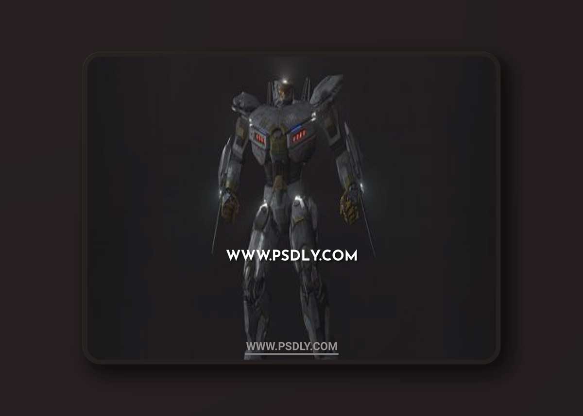 Striker Eureka - Pacific Rim 3D Model