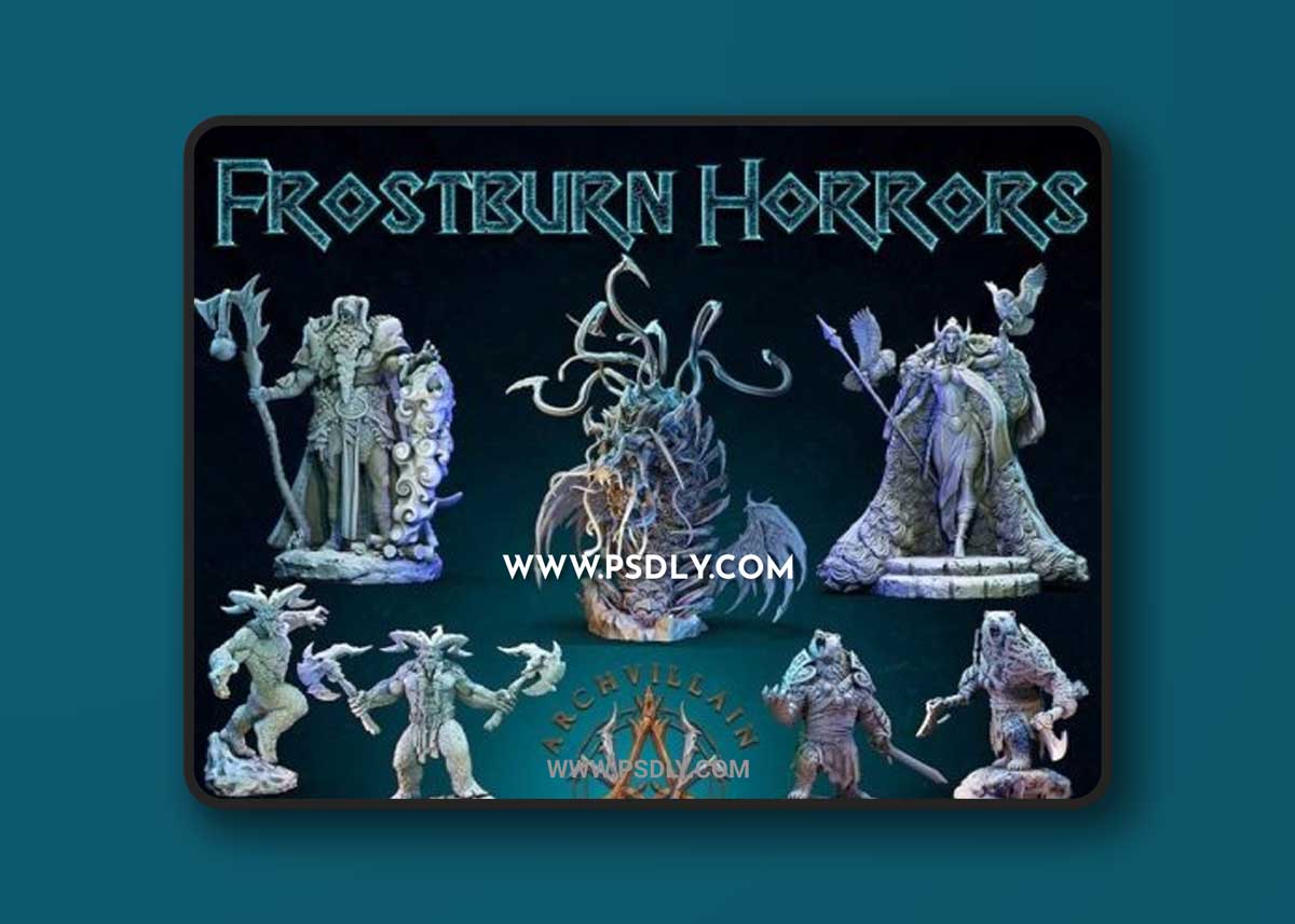 The Frostburn Horrors 3D Models