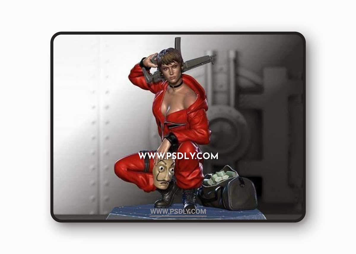 Tokyo casa de papel 3D Model