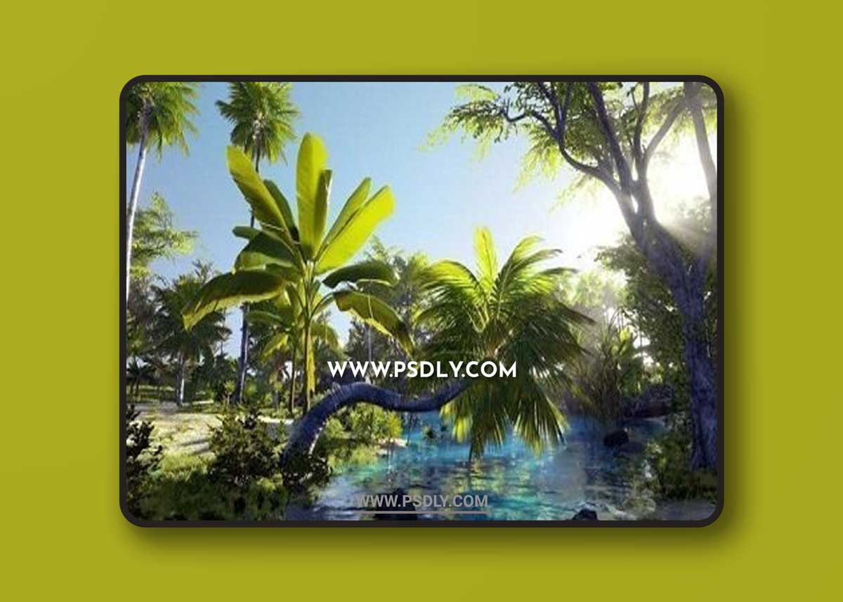 Unreal Engine – 3D-Scanned, Photo-Realistic Mauritius Asset Pack