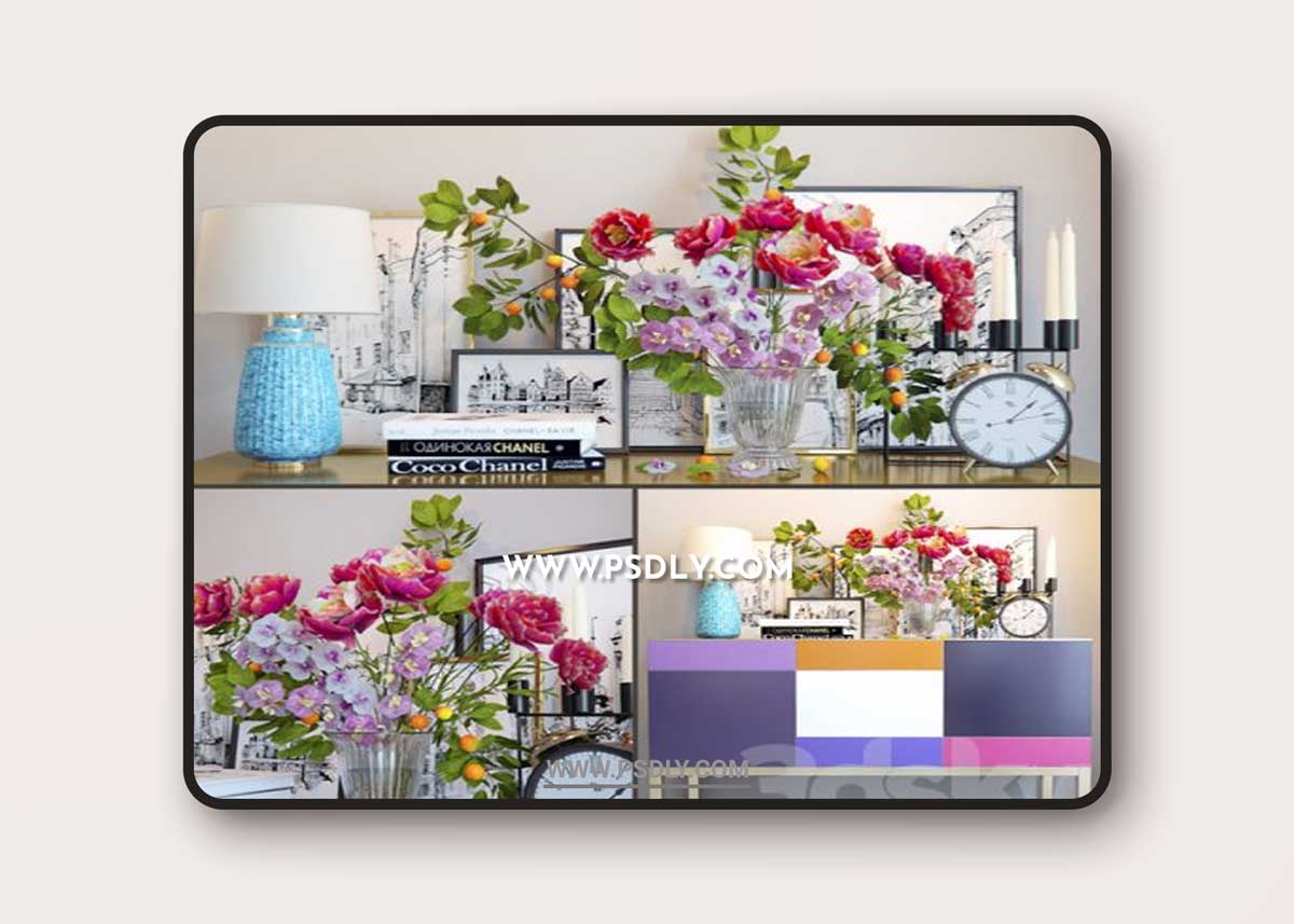 Vanity Decoration 3D Model