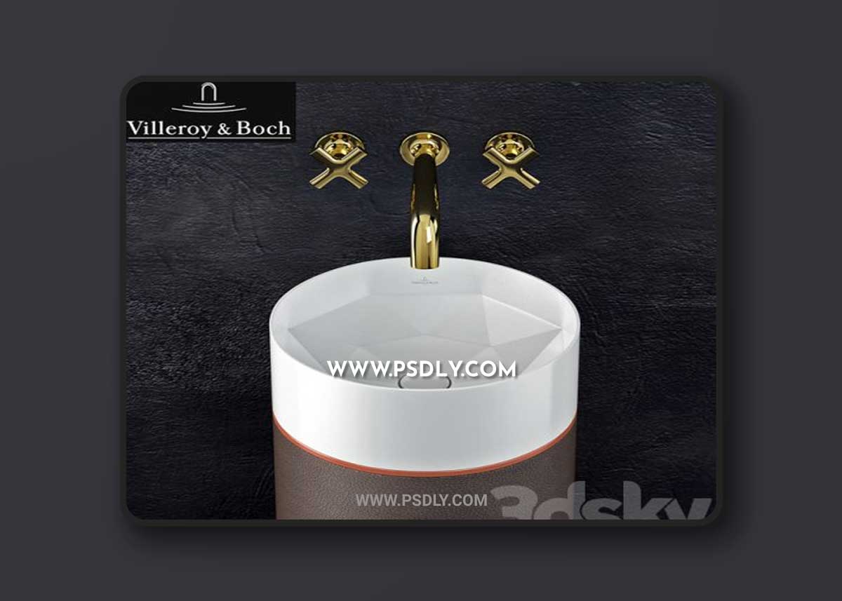 Villeroy&Bosh OCTAGON 3D Models