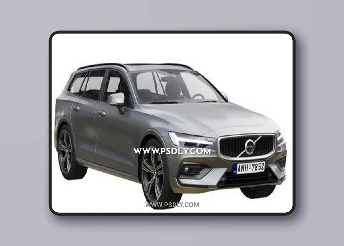 Volvo V60 3D Model