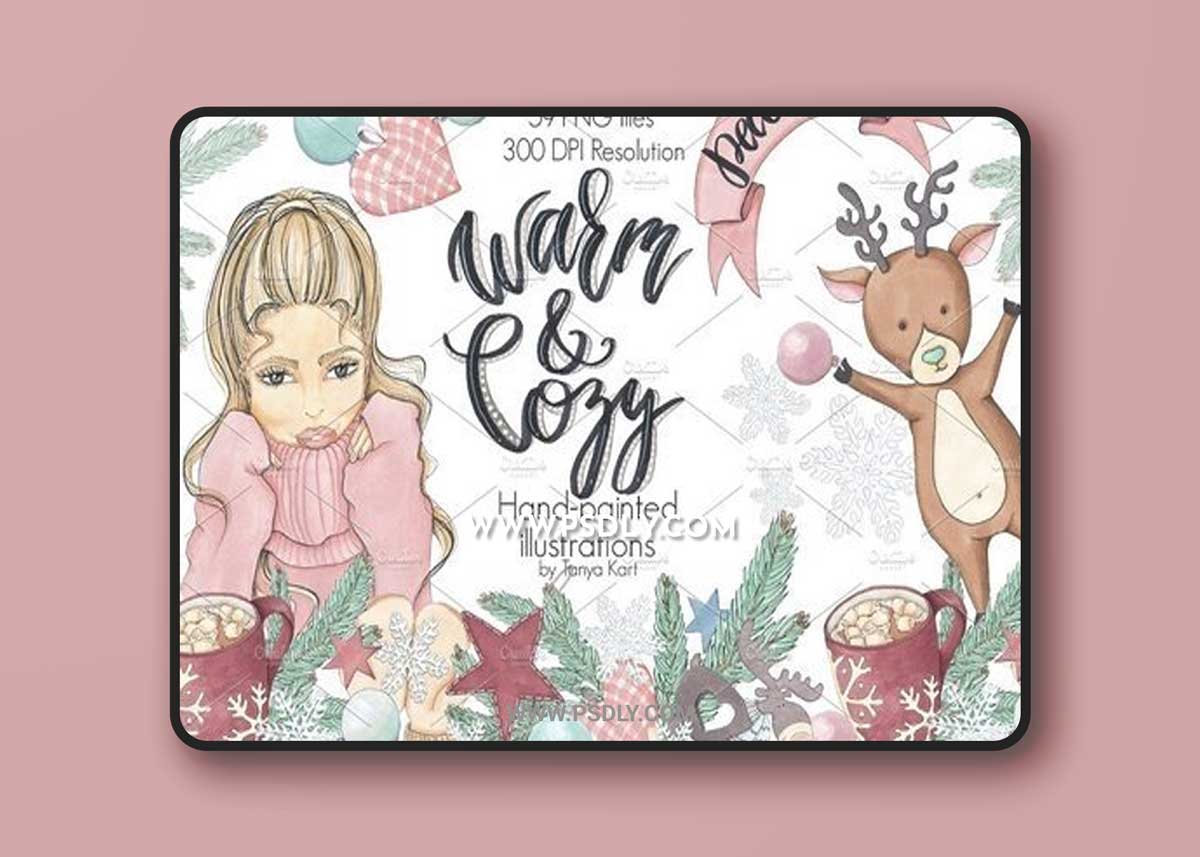 Warm & Cozy Hand-painted collection
