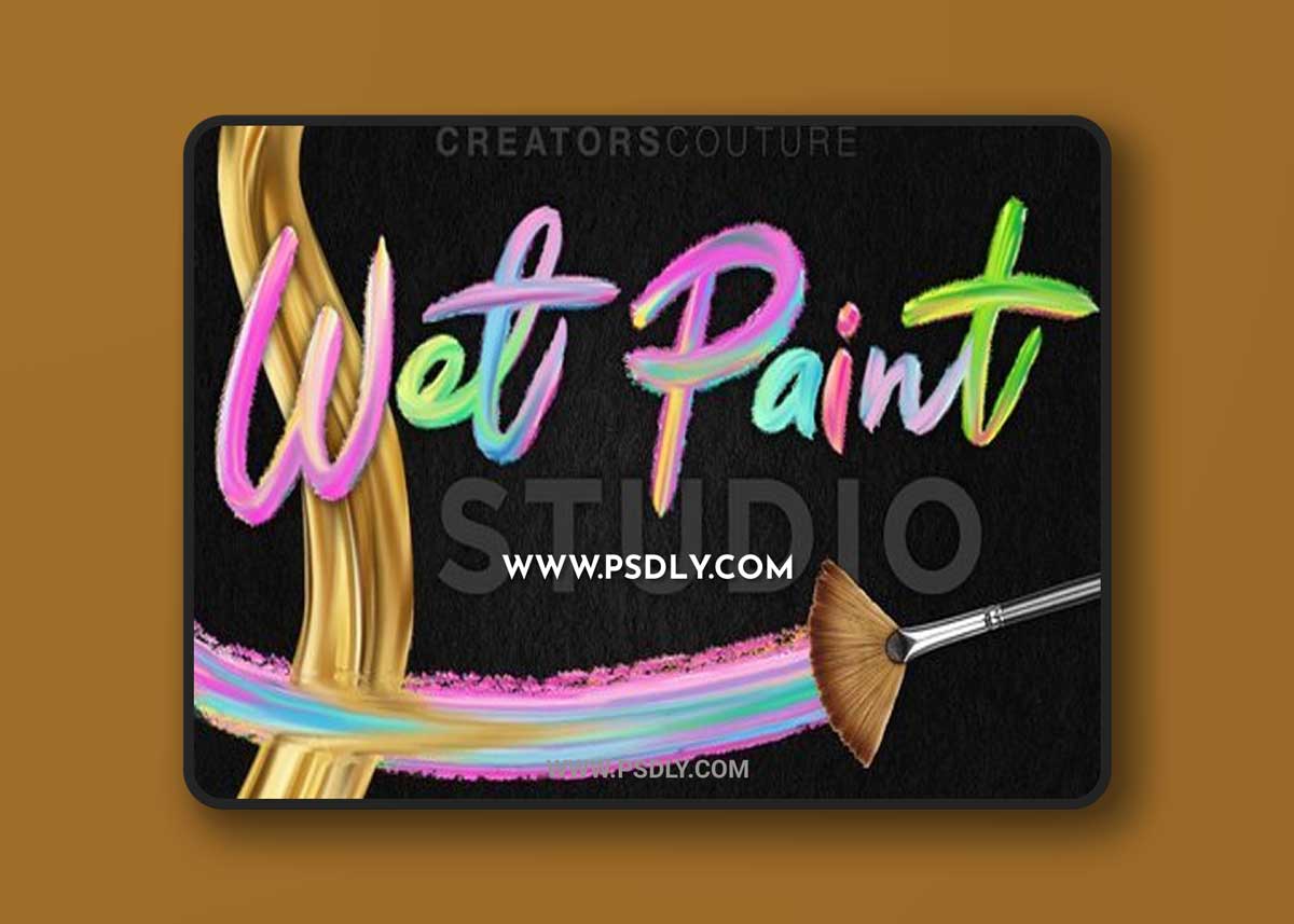 Wet Paint Photoshop Brush Studio