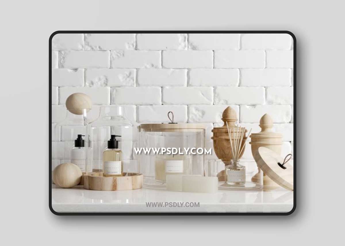 Zara bathroom set / set Bathroom 3D Models