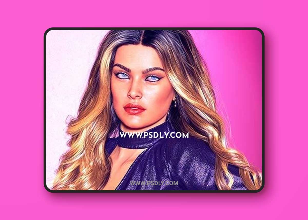 dForce Classic Blowout Hair for Genesis 8 and 8.1 Females