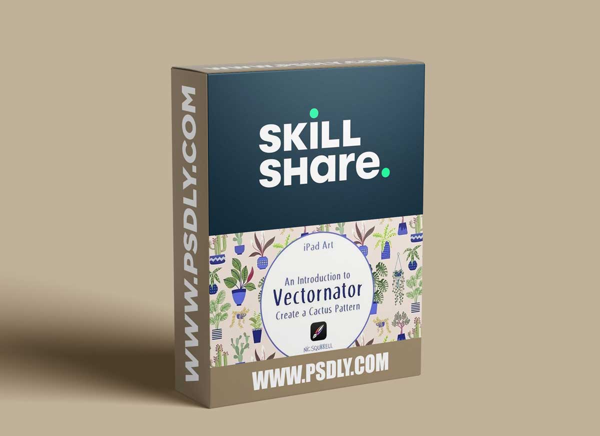 iPad Art: An Introduction to Vectornator - Create a Cactus Pattern
