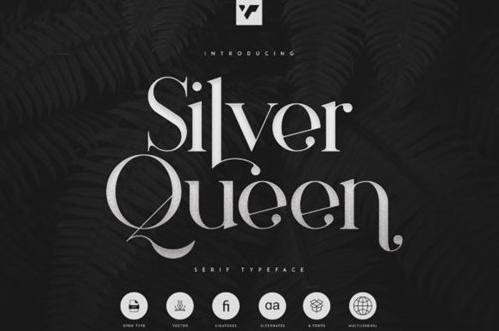 Silver Queen Font