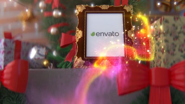 Videohive Merry Christmas | Picture on Fireplace 35291865