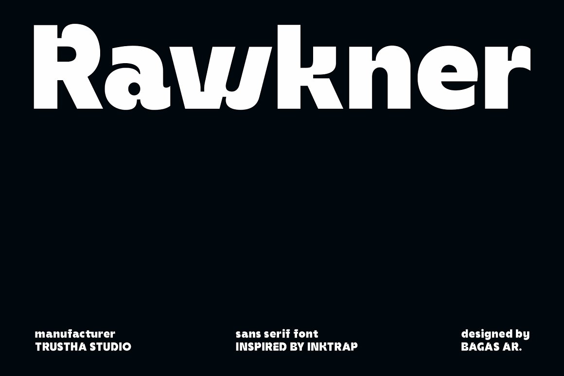 CM - Rawkner Font 6763025